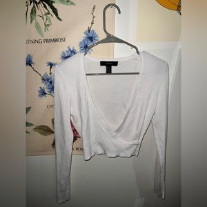 Crop top long sleeve